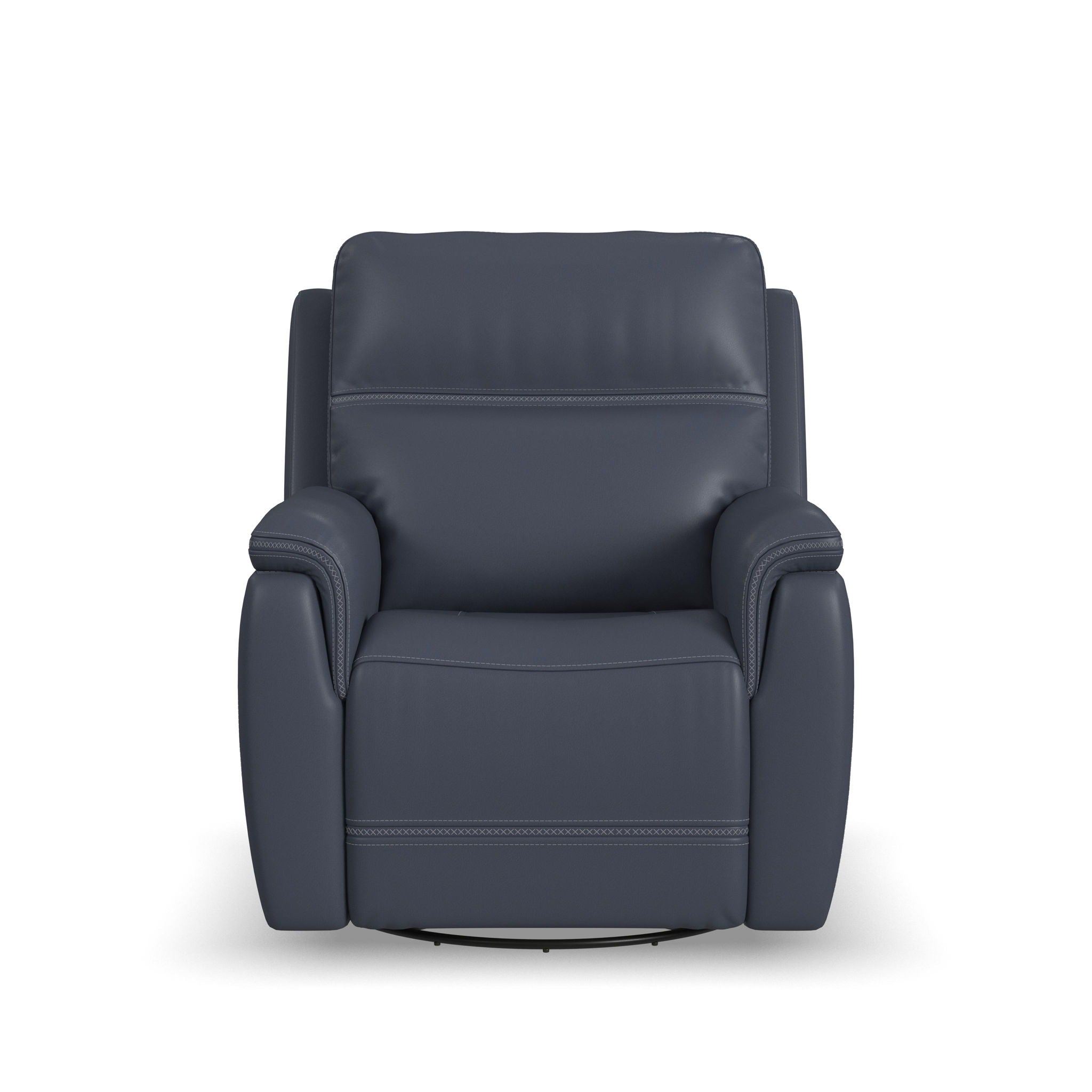 Sawyer - Swivel Glider With Power Headrest, Lumbar, Heat & Massage