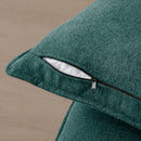 U Shaped Sofa With Console And Cupholders, 6 Seat