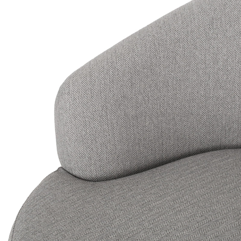 Elegant Barrel Style Club Chair