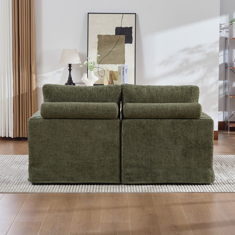 Modern Aesthetic Wide Sofa Bed