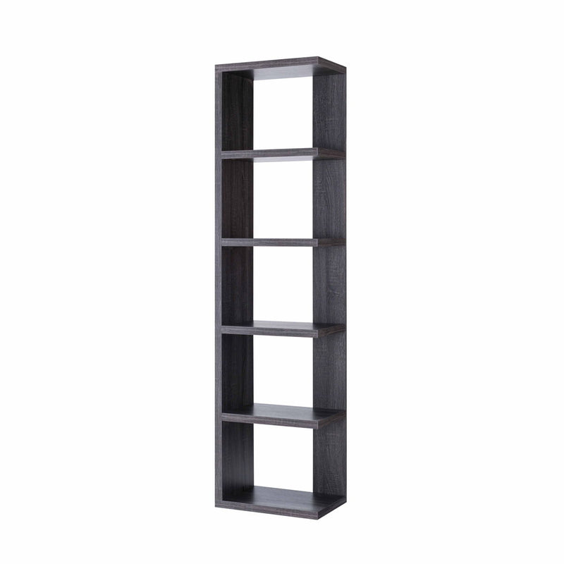 Book Stand, Home Display Bookcase With 5 Tier Shelves