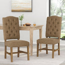Elegant Dining Chair With Button Tufted Design