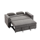 Pull-Out Sofa Bed Convertible Couch With Adjustable Backrest For Living Room