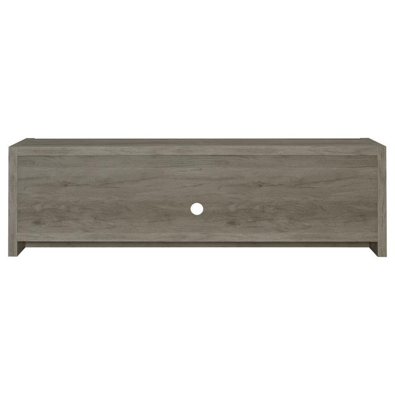 Burke - 2 Door Engineered Wood TV Stand - Gray Driftwood