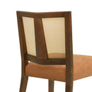 Mid Century Rattan Dining Chair Without Arms Set