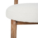 Counter Stool For Kitchen, Dining & Cafe (Set of 2) - Natural / Beige