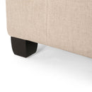 Isabella - Contemporary Ottoman With Storage