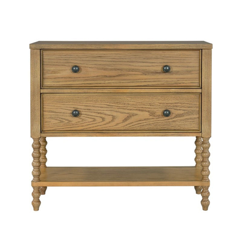 2 Drawer Accent Chest - Natural