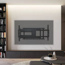 Full Motion TV Wall Mount Bracket For 40 120" TV Dual Arm Tilt & Swivel Vesa 800 X 400 Mm 132 Lbs Load - Black