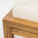 Royal - Acacia 6 Piece Sofa Sectional Sets - Beige