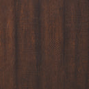 Modern Farmhouse TV Media Stand, Large Barn Inspired Home Entertainment Console, for TV Up to 80'', with Open Shelves and Closed Cabinets, Espresso and Black, 70"W*15.55"D*26.89"H