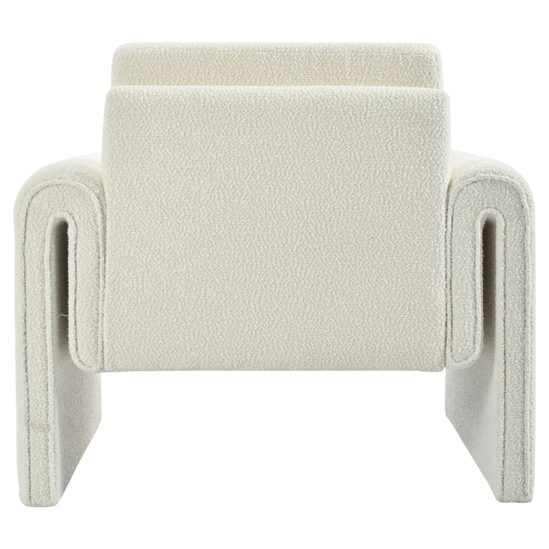 Modern Upholstered Accent Chair, Sturdy Support & Luxurious Comfort