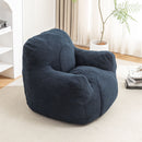 Comfy Bean Bag Chair With Filler, Fluffy And Cozy Seating