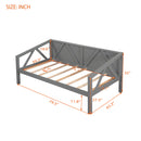 Elegant Design Daybed With Slat Support