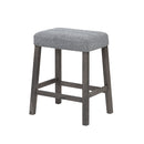 Regina - Console Sofa Table And Double Pedestal Base - Gray