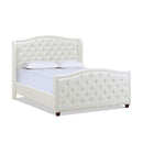 Marcella - Upholstered Shelter Headboard Bed Set