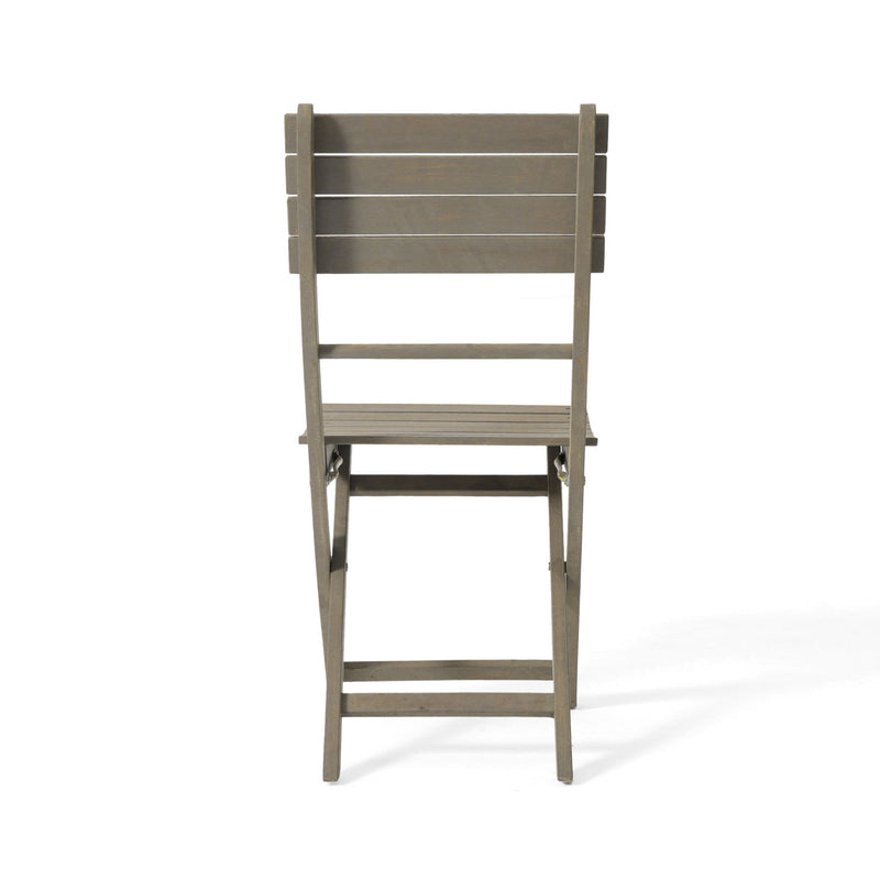Positano - 4 Piece Foldable Chair - Gray