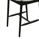 Mid Century Modern Counter Stools, Fabric Upholstered Chairs