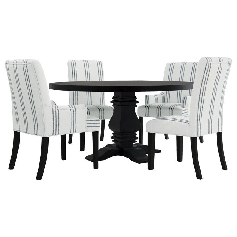 Herran - Upholstered Dining Side Chair (Set of 2) - Beige