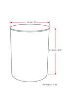 Curtis - Ombre Metal Cylinder Accent Table