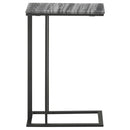 Vicente - Marble Top C-Shaped Sofa Side Table