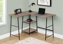 Computer Desk, Home Office, Corner, Storage Shelves, L Shape, Work, Laptop, Contemporary, Modern