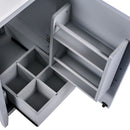 Modern Bathroom Vanity With Sink, Functional Drawer, Soft- Closing Door