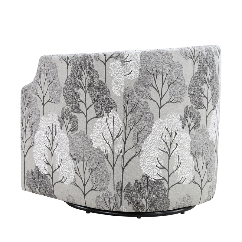 Isabelle - Swivel Glider Barrel Chair