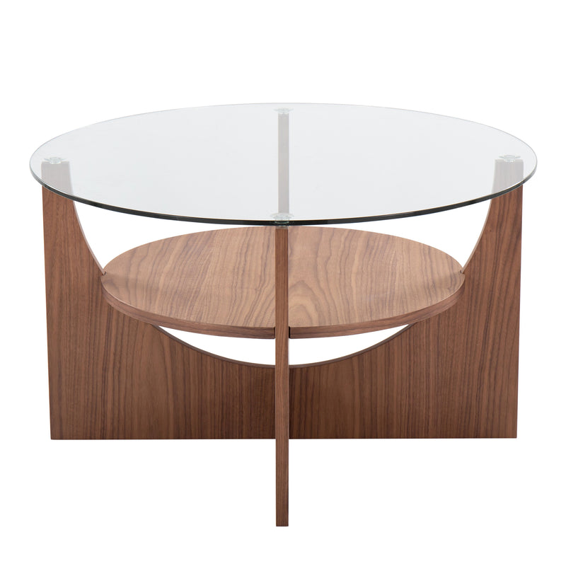 U - Shaped Contemporary Coffee Table