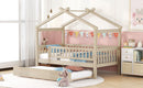 Creativity House Bed With Twin Size Trundle