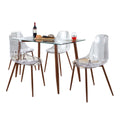 Clara - 5 Piece Mid Century Modern Dining Set