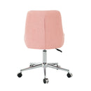 Adjustable And Space-Saving Chair With Golden Electroplated Legs