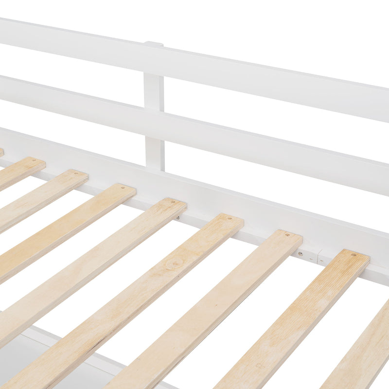 Loft Bed With Drawers With Desk And Shelves