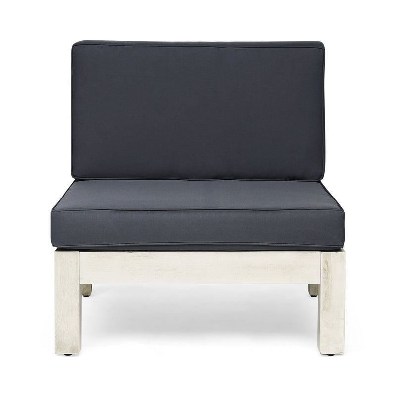 Oana - Modern 3 Piece Sofa Set With Water Resistant Cushions - Light Gray