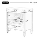 30" Bathroom Vanity With Sink, 2 Doors With Shelf, Soft Close Door Hinges, Vintage Style - Green