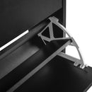 Allen - Rattan 2 Door 1 Drawer Cabinet Shoe Rack For Entrance