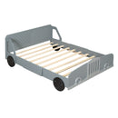 Car Shaped Platform Bed With Wheels