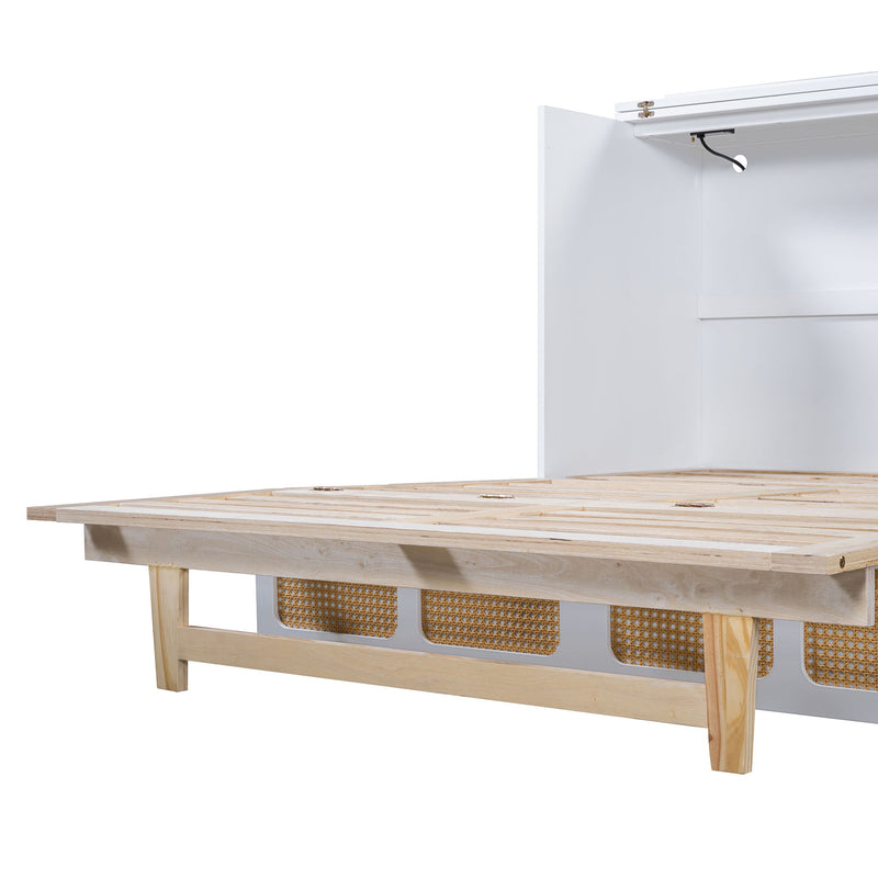 Classic Stylish Murphy Bed With Large Drawers
