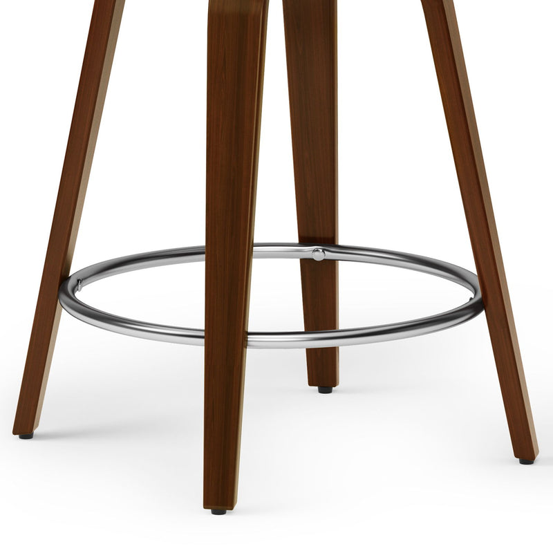 Roland - Upholstered Swivel Counter Height Stool