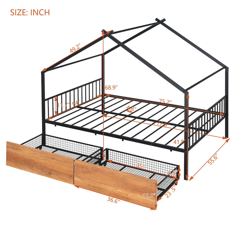 Adorable House Design Bed