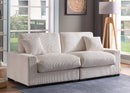 4 Seater Oversized Sectional Sofa With 2 Ottoman And 2 Pillows