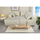Corner Combination Sofa Sectional Couch With Soft Plush Fabric