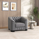 Upholstered Accent Sofa Chair With Removable Cushion
