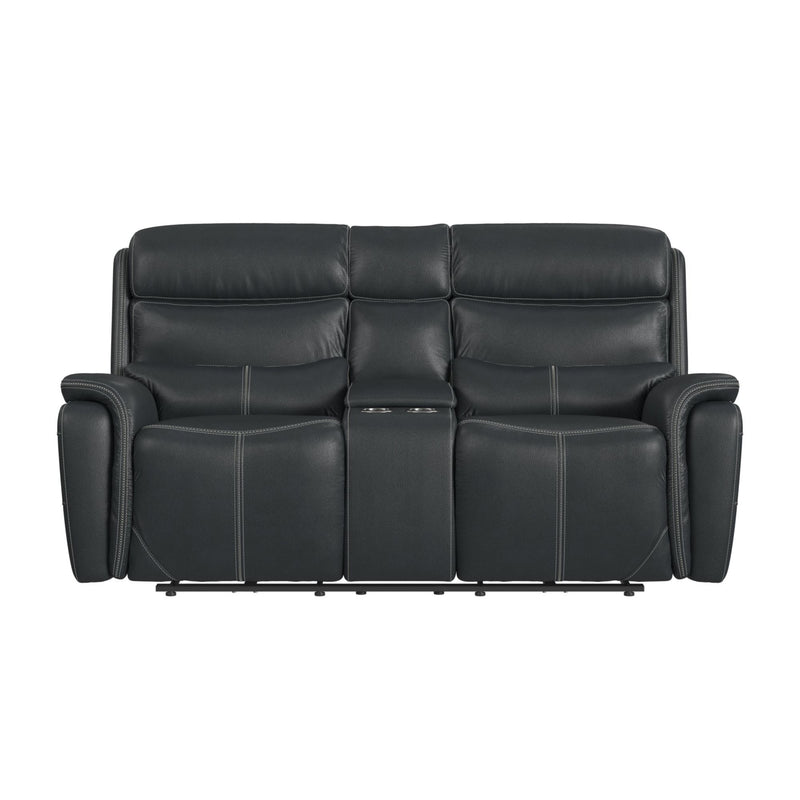 Aruba - Power Motion Loveseat With Power Headrest And Console