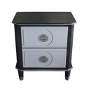 House Beatrice - Nightstand - Charcoal & Light Gray