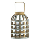Decorative Lantern With Handle, Wooden Lantern For Indoor Outdoor, Home Garden Wedding
