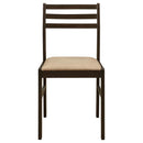 Bucknell - 3 Piece Round Drop Leaf Dining Table Set