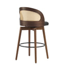 Como - Indoor Wood Barstool (Sey of 2)