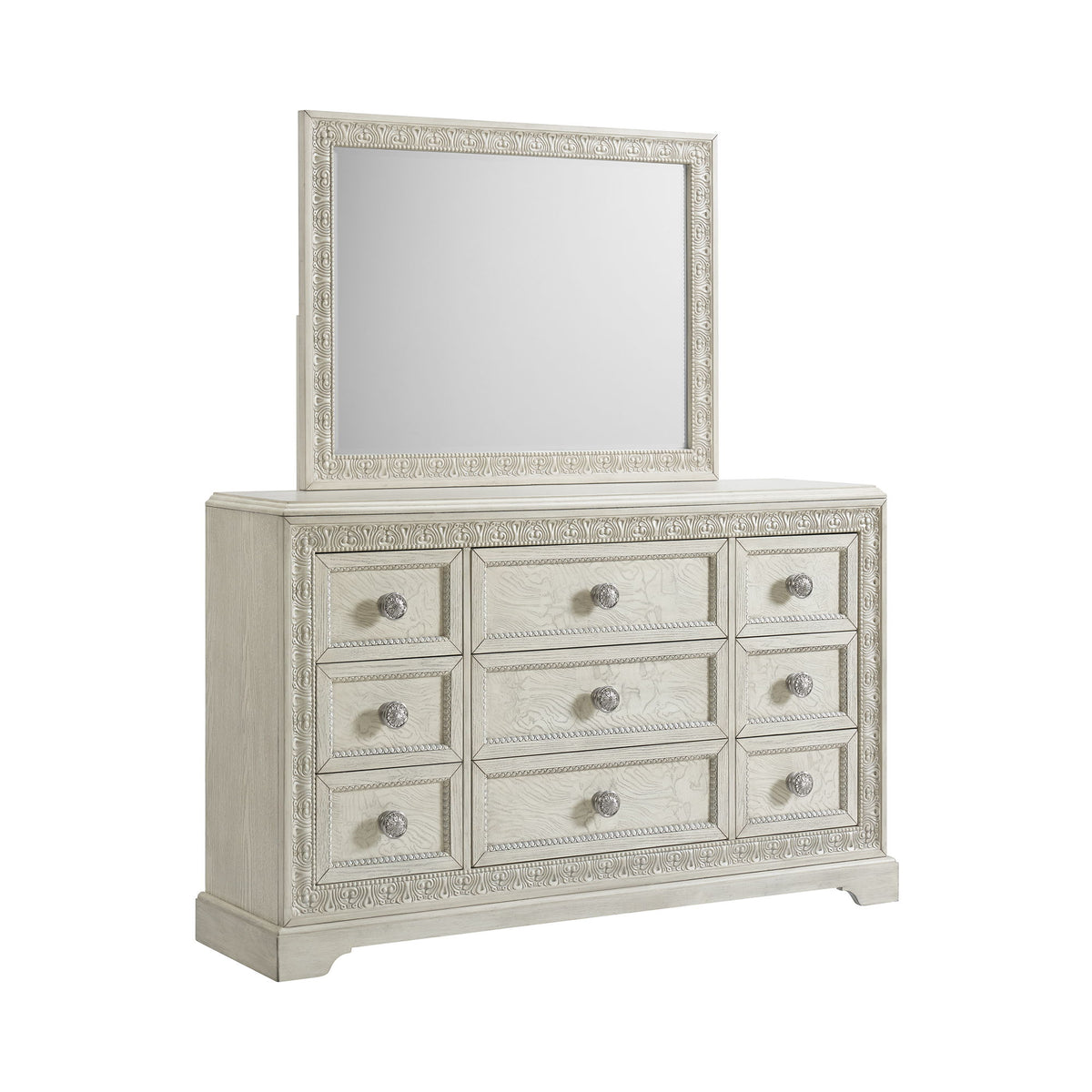 Romilly Dresser in White by Elements International, view 2
