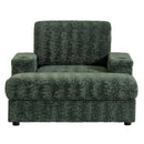 Oversized Chaise Lounge Indoor Rabbit Fur Sofa Bed With Storage Ottoman And Armrests Cup Holders With Deep Seat